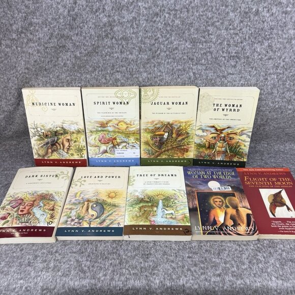 ✅Mixed Lot 9- Lynn V. Andrews PB Books Native American Culture Spiritual Journey - Picture 5 of 8